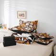 thumbnail image 5 of YST Bohemian Fall Floral King Bedding Sets 7 Piece Reversible Bed In A Bag,Boho Farmhouse Comforter Set Rustic Sunflower Daisy Comforter Groovy Power Flower Bed Set, 5 of 5