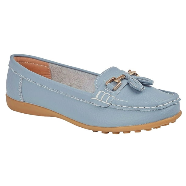 Boulevard - Mocasines Con Borla Y Detalle De Serpiente Para Mujer