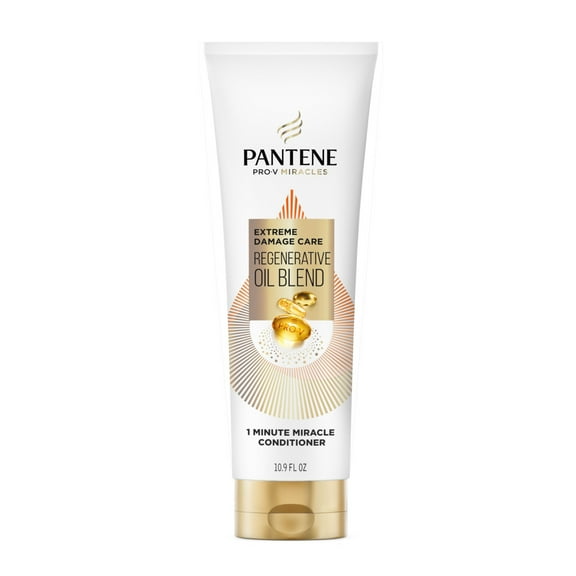 Pantene Pro-V Miracles Conditioner, Extreme Damage Care, Regenerative Oil Blend, 10.9 fl oz