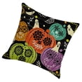 thumbnail image 1 of Toystoory Funda de almohada decorativa, decoración de Halloween, funda de almohada acogedora con patrón de calabaza, funda de cojín cuadrada para sofá, Decoración del hogar dieciséis SXYM42 Toystoory HA060851-16B, 1 of 6