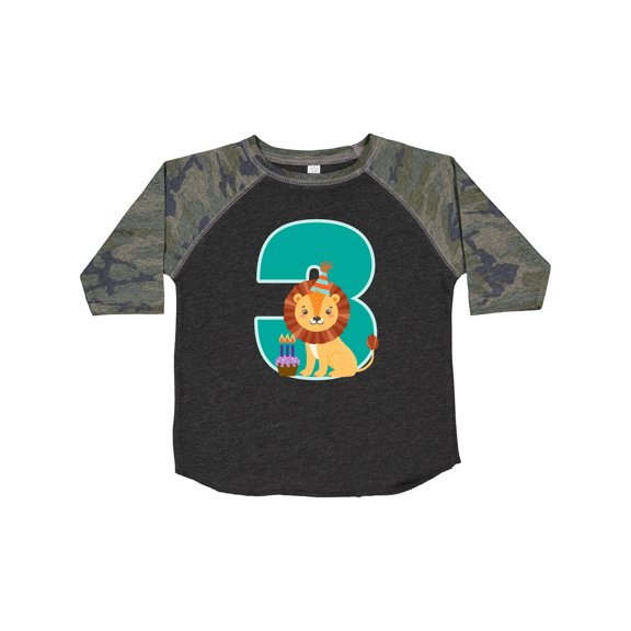 Inktastic 3rd Birthday Zoo Party 3 Year Old Boys or Girls Toddler T-Shirt