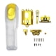 thumbnail image 2 of Combo completo de la Carcasa trasera de la cubierta superior transparente dorado jinwen Carcasa superior de Clipper, 2 of 8