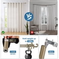 thumbnail image 6 of Urbanest Adjustable Single Curtain Rod Set Gilded Coda Finials – 1 - Inch Diameter, With French White Rod, 84–120 Inches, 6 of 6