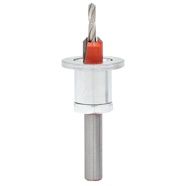 Herramienta de perforación de chaflán Extractor de tornillo de fresa de vástago redondo para carpintería Tmvgtek Para estrenar