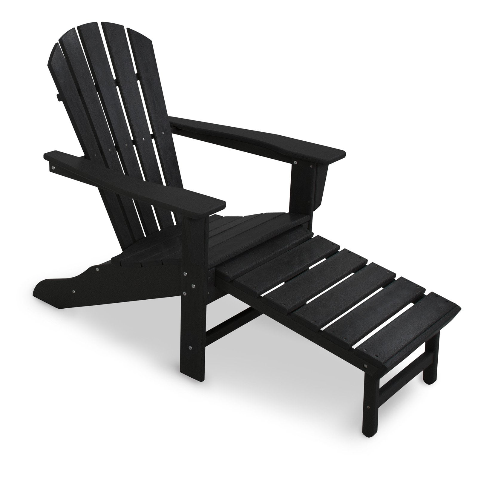 POLYWOOD® Recycled Plastic Big Daddy Adirondack Chair with ...