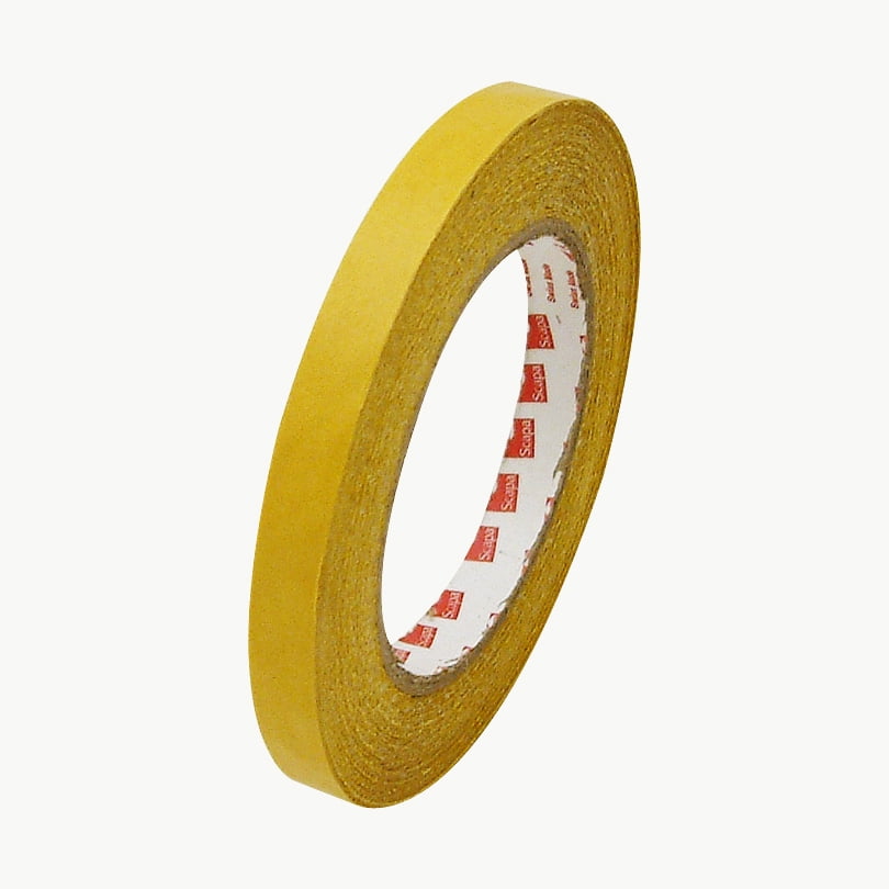 Scapa 4450 Adhesive Transfer Tape: 1/2 in x 60 yds. (Clear Adhesive on Gold Liner)