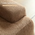 thumbnail image 5 of MAYEERTY Camel sofa, modern simplicity, durable fabric, solid wood frame, high density sponge filler, 5 of 5
