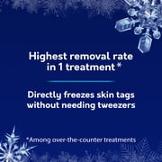 Compound W Nitrofreeze Skin Tag Remover, FDA Approved with 1 Skin Tag Remover Pen, 4 Replacement Tips, and 6 SkinShields, 5 Treatments