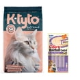 thumbnail image 1 of K-tyto 10 Kg + Churu Hairball Snack con 4 tubos de 14g, 1 of 4