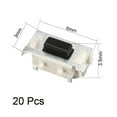 thumbnail image 2 of 20Pcs Momentary Tact Tactile Push Button Switch Surface Mounted Devices SMT PCB 2 Pin 3x6x3.5mm, 2 of 4