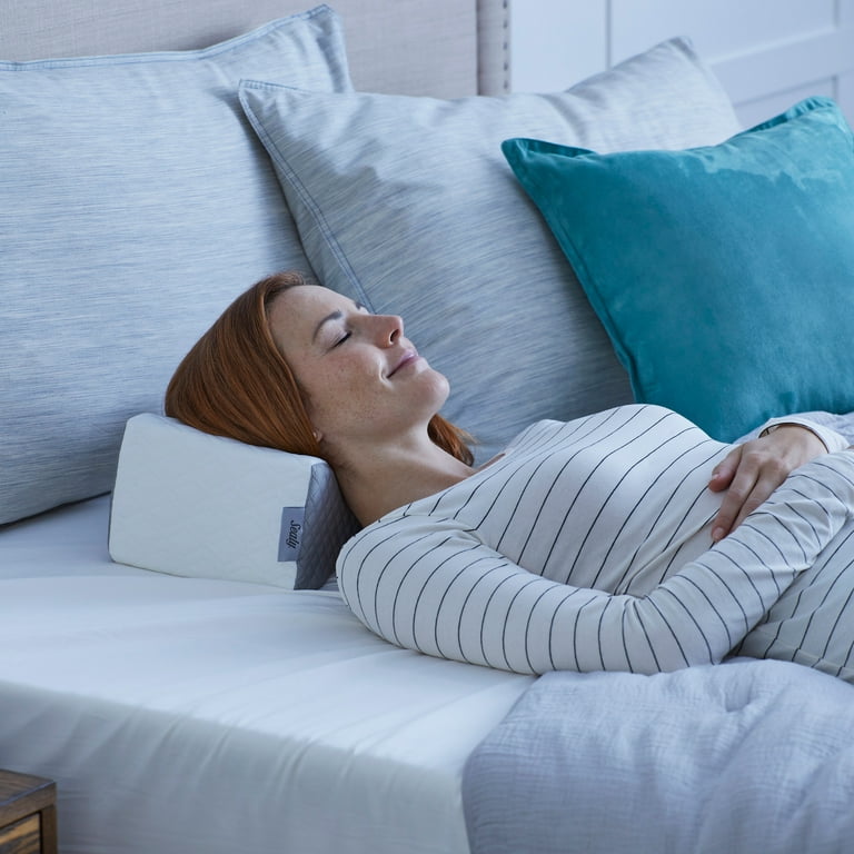 Sealy Memory Foam Contoured Knee Pillow with Removable Cover