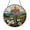 Acrylic 3.5 Inch, variant on Stained Glass Wildflower Cross Suncatcher Window Hanging, Colorful Floral Window Art for Home Display