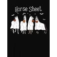 thumbnail image 2 of Women's Casual Pony Graphic Tee - Comfy Crew Neck Short Sleeve T-Shirt, Perfect for Summer & Holidays, 2 of 6