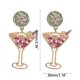 thumbnail image 2 of European and American Popular Fruit Earrings Fashion High Wine Glass Lemon Slice Ear Jewelry Colorful Women's Earrings, 2 of 4