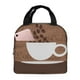 thumbnail image 1 of Disketp Coffee Cafe Cup Bolsa Térmica para Almuerzo para Hombre y Mujer, Ideal para Trabajo, Senderismo y Picnic, 1 of 8