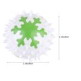thumbnail image 3 of FRCOLOR Pet Ball Toy TPR Spiny Ball with Sound for Pet Dog Multi Color Helps Reduce Boredom and Destructive Behavior,3.15"X3.15"X3.15", 3 of 4