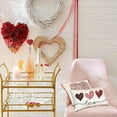 thumbnail image 3 of Valentines Day Pillow Covers 12x20 Heart and Love Decor Pillow Covers Valentines Day Pillows Winter Holiday Pillow Covers 12x20 Outdoor Pillowcase for Home Decor 15C, 3 of 6