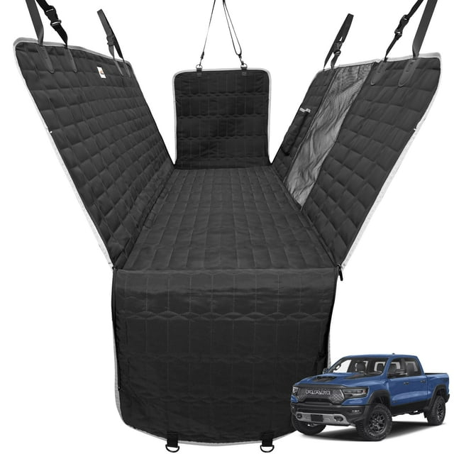 Funda de Asiento de Auto con Hamaca Impermeable para Perro para Camioneta Reliadura