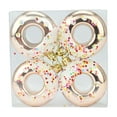 thumbnail image 7 of Beautynvta 4 Pcs Christmas Tree Decorations, 3.15'' Plastic Sweet Doughnuts Pendant, Shatterproof Christmas Dessert Hanging Decorations for Xmas Tree Windows Party Decor, 7 of 7