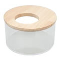thumbnail image 2 of Bañera De Para Hámster, Caja De Para Mascotas De Forma Redonda Pequeña, Baño De Acrílico Transparente, 2 of 7