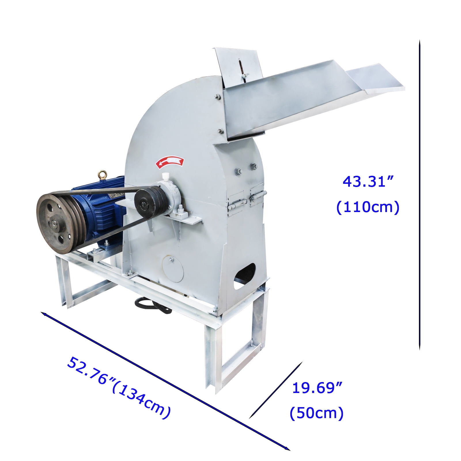 Food Waste Disposer Kitchen Garbage Grinding System Beef Sheep Chicken Bone Crusher 220V 800-1000kg/h 3 Phase
