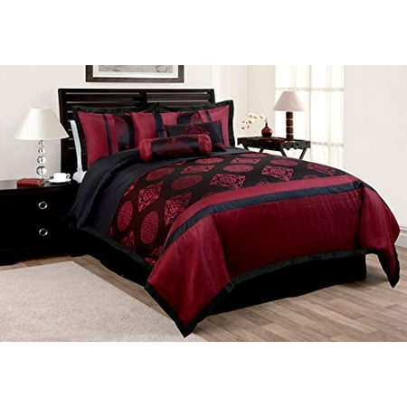 7 Piece Dynasty Chinese Style Jacquard Clearance Bedding Comforter