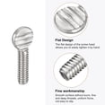 thumbnail image 4 of 1/4-20 x 3/4" Thumb Screws, 10pack 304 Stainless Steel Fully Thread Screw, 4 of 5