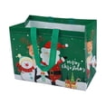 thumbnail image 1 of adviicd Bag Non Woven Santa Tree House Portable Laminated Bag, 1 of 4