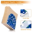 thumbnail image 5 of Yayeee Napkin Holder for Table Set of 2 Kitchen Paper Tissue Organization, Green Dots, 5 of 8