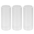 thumbnail image 1 of MERRYHAPY 6Pcs Bottle Neck For Guitar Playing Bottleneck Slide Guitar Transparent And Silver For Excellent Intonation, 1 of 7
