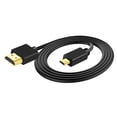 thumbnail image 4 of HDMI-Compatible To HDMI-Compatible Cord HDMI-Compatible Wire Male-Male Adapter Cable Ultra Soft & Thin for HDTV Laptop Projector, 4 of 9