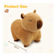 thumbnail image 4 of Muñeco De Peluche Capibara En Versión De Pie Regalo Perfecto - Xtellar cafe, 4 of 4