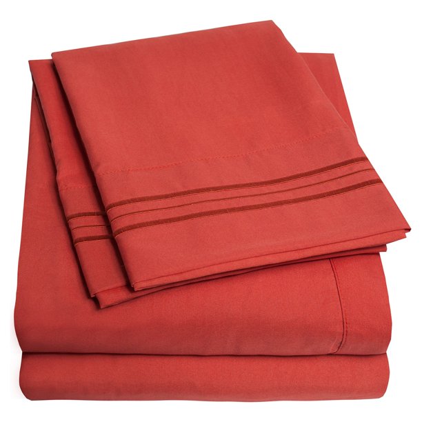1800 Thread Count Egyptian Comfort Sheet Set by Sweet Home Collection