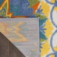 thumbnail image 4 of Nourison Aloha Bold Floral Flatweave High-Low Indoor Outdoor Runner Rug Multicolor 2' x 6', 4 of 8