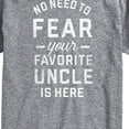 thumbnail image 3 of Instant Message - Your Favorite Uncle Is Here - Men's Short Sleeve Graphic T-Shirt, 3 of 6