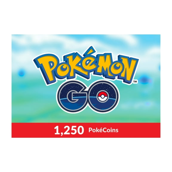 Pokémon GO 1,250 PokéCoins eGift Card [Digital]