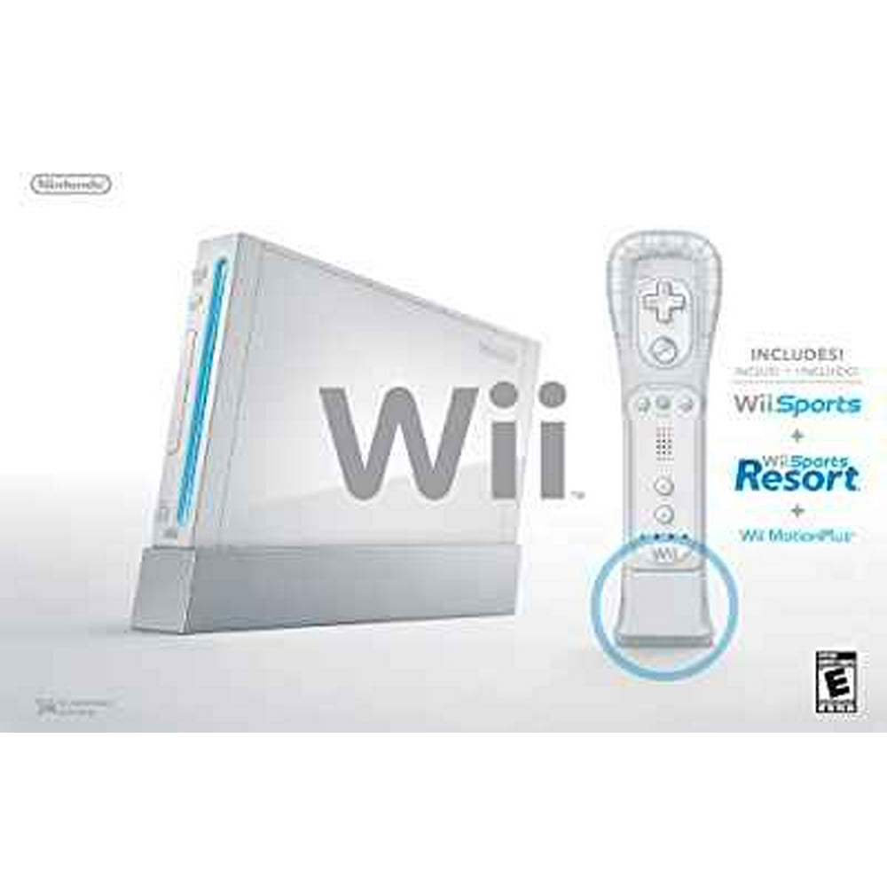 Refurbished Nintendo Wii Console White with Wii Sports and Wii Sports
