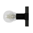 thumbnail image 4 of Hunter - Donelson 7-light Natural Black Iron, Large Vanity Light, Dimmable, Rustic Style, for Bedrooms, Dining, Living Rooms - 13053, 4 of 6
