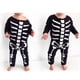 thumbnail image 2 of Traje De Esqueleto De Una Pieza Para Halloween, Mono Para Bebés, Niños, Niñas, Mameluco De Juego 80 Sunnimix Mameluco de halloween, 2 of 7
