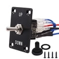 thumbnail image 1 of LOVEVER Rocker Toggle Switches Momentary 6 Pin 3 Position (ON)-Off-(ON)UP/Down Polarity Reverse Switch with Panel Wires and Cap, 1 of 6