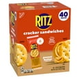 thumbnail image 2 of Ritzs Peanut Butter Sandwich Crackers, 40 Count Pack, 1.38 oz Each, 2 of 2