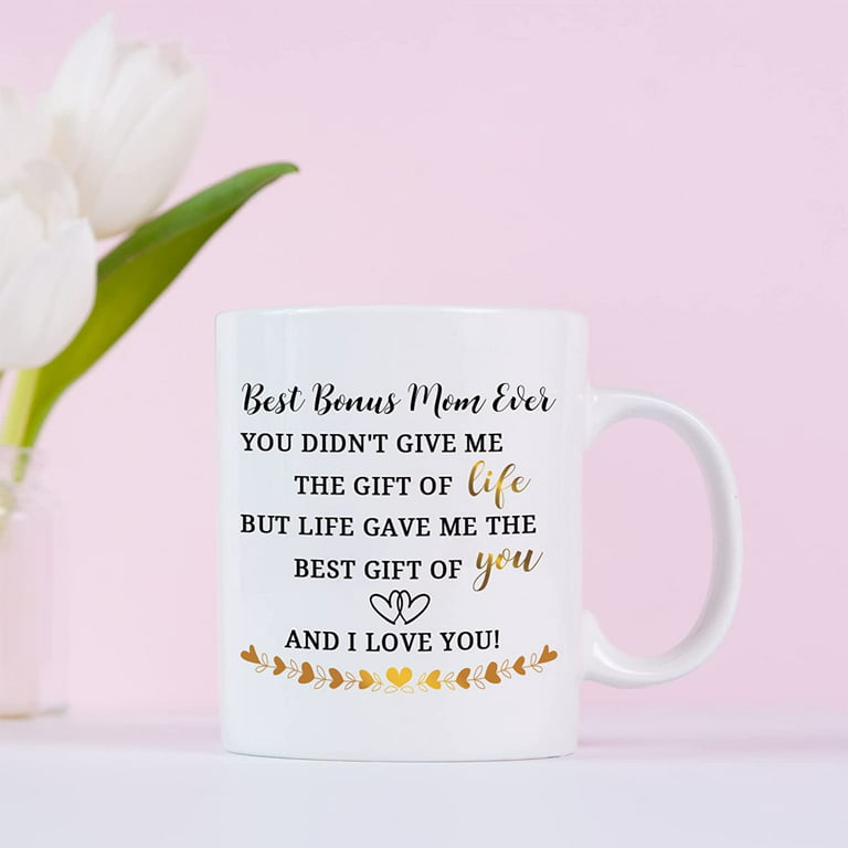  Mothers Day Gifts - Best Bonus Mom Ever Coffee Mug