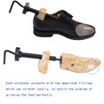 thumbnail image 2 of Wide Range Size Wood Two Way Shoe Tree Stretcher Shaper Women/US Size 5-/US Size 6-9, 2 of 9