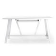 thumbnail image 4 of SIMPLIHOME Dylan SOLID WOOD Modern Industrial 60 inch Wide Home Office Desk, Writing Table, Workstation, Study Table Furniture in White, 4 of 5