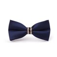 thumbnail image 1 of CSChome Men Jacquard Bow Tie Men Tie - Formal Business Decor Exquisite Satin Smooth Solid Color, 1 of 7