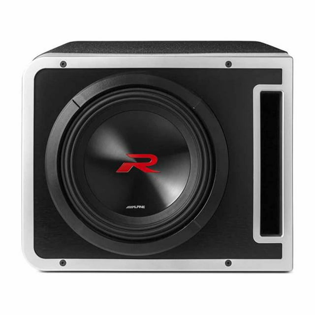 Alpine R2-SB10V Halo Series 10″ Preloaded Ported Subwoofer Enclosure with ProLink