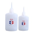 thumbnail image 4 of Lttoisl PandaXun Instant Super Glue, Quick Dry Cyanoacrylate Strong Adhesive for Plastic, Wood, Metal, Rubber & Crafts, Universal Clear Thin Liquid Bonding Solution, 2-Pack with Applicator Nozzles, 4 of 8