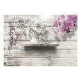 thumbnail image 3 of Tiptophomedecor Floral Wallpaper Wall Mural - Kiss Of An Angel, 3 of 4