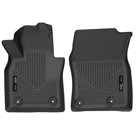 Husky Liners 15651 WeatherBeater Front Floor Liners - 2 Piece Fits 2019-2026 Mazda 3, 2020-2026 CX-30