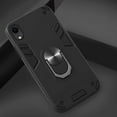 thumbnail image 5 of Case for iPhone XR with Built-in 360° Rotating Ring Kickstand Cover, Military-Grade Drop Protection Phone Case, Back Case for iPhone XR (6.1 inch), Black, 5 of 5